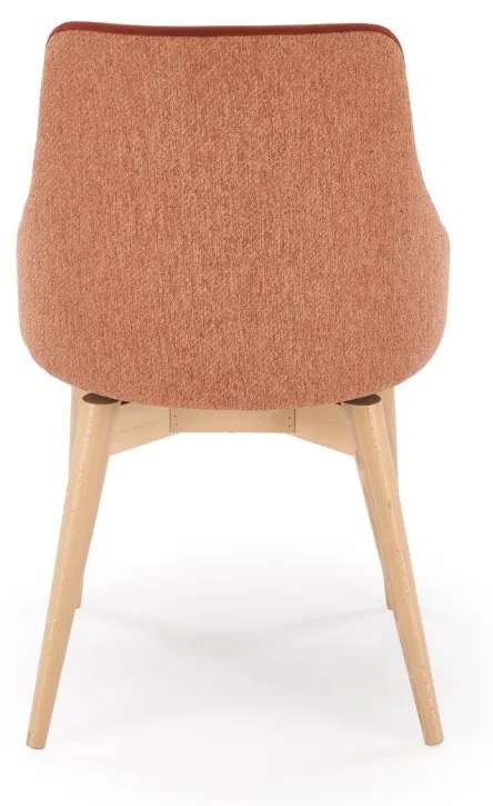 Scaun rotativ Malaga cinnamon H79 cm