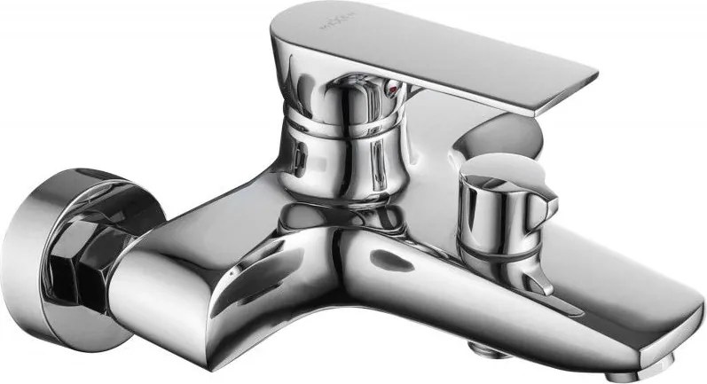 Mexen Axel baterie de baie, crom - 73830-00