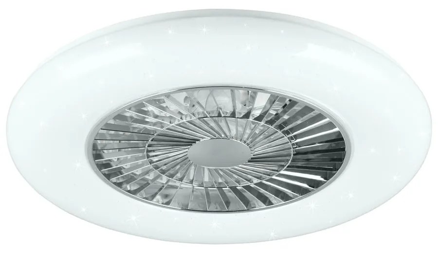 Plafonieră albă-argintie LED Visby – Trio