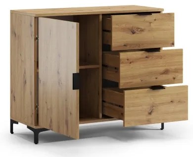 Dulap cu sertare LORA stejar artizan