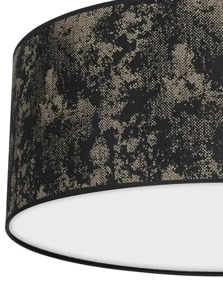 Plafonieră SATINO 2xE27/60W/230V neagră/aurie