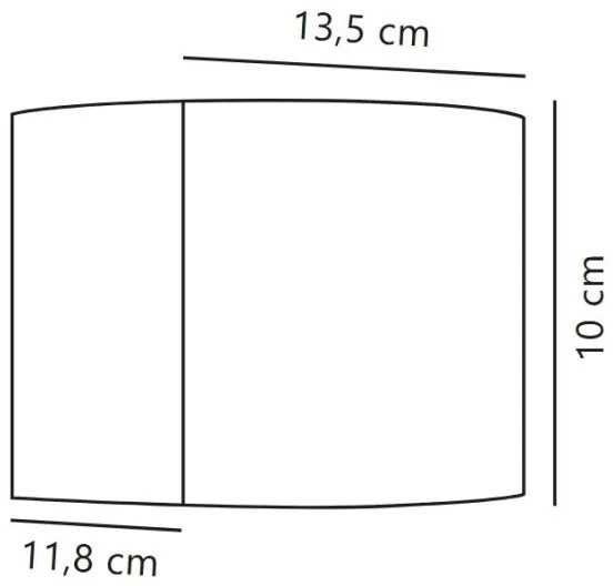 Aplica LED de exterior Nordlux MILDA, 4,9 W, 230 V, IP44, antracit