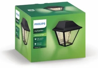 Philips 16494/30/PN - Aplica perete exterior MYGARDEN ALPENGLOW E27/42W