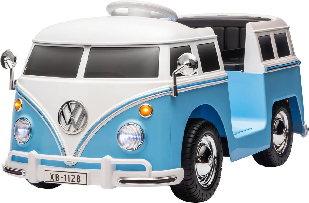 AIYAPLAY Mașină electrică pentru copii, vehicul 12V pentru copii cu MP3, motor dublu, vehicul electric cu claxon, pornire lină, 89x49x41,5 cm, Albastru | Aosom Romania