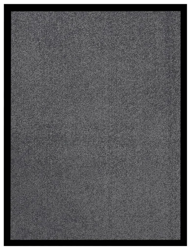 vidaXL Covoraș intrare, antracit, 40x60 cm