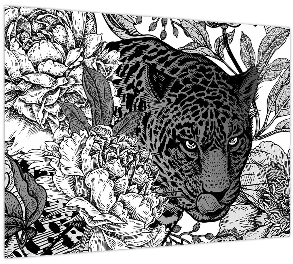 Tablou - Grădină exotică (70x50 cm)