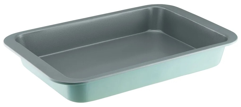 Tava copt 36x24cm, invelis non-stick, verde, Fern
