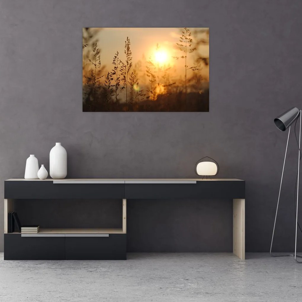 Tablou cu răsărit de soare (90x60 cm)