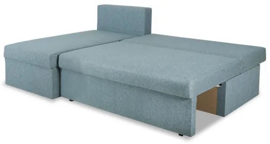 Coltar Extensibil Cu Lada Depozitare Modulo, Interschimbabil Stanga/Dreapta, Albastru