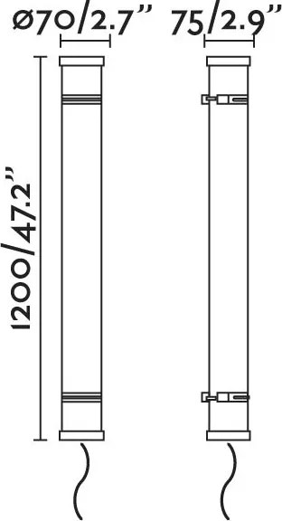 Lampa LED de iluminat exterior SCUBA 36W