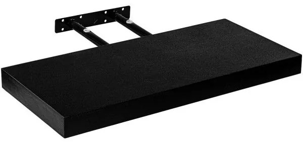 Raft de perete stilist Volato, 30 cm, negru