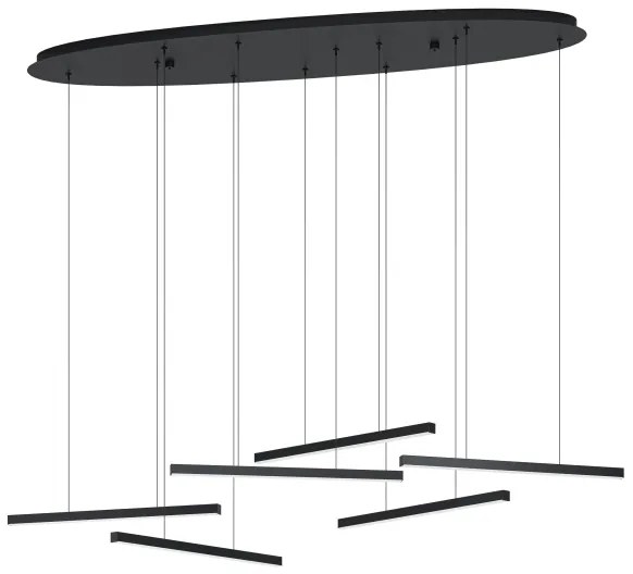 Lustră LED dimabilă pe cablu Eglo 39915 LINDOZA 6xLED/8,4W/230V 3000K