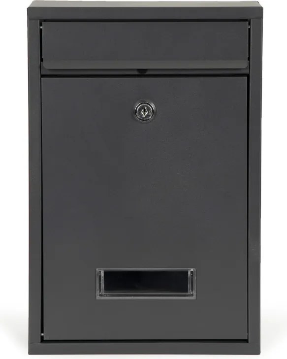 Cutie poștală din oțel galvanizat antracit