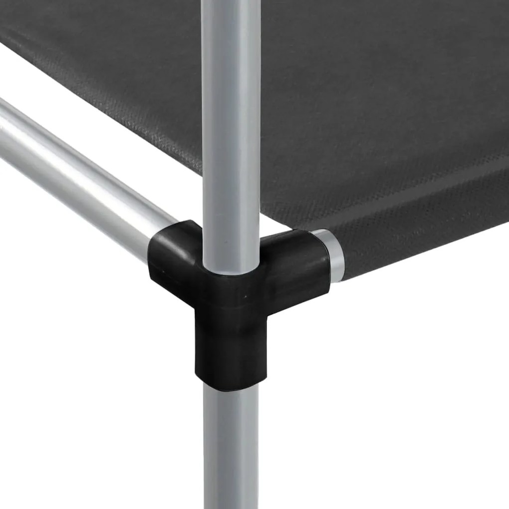 Raft metalic negru deasupra masinii de spalat SENACO