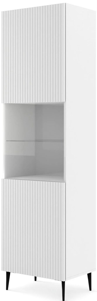 Vitrină 1DS Rowanna (Negru + Auriu). 1124993