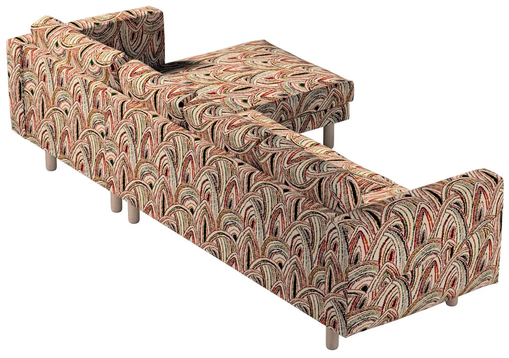 Husă pentru canapeaua Norsborg cu 4 locuri și șezlong Norsborg