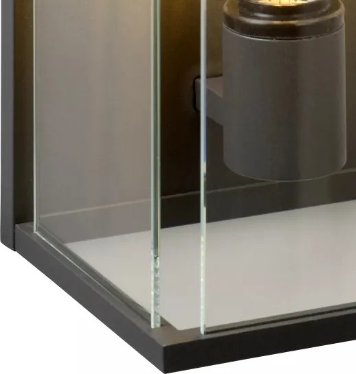 Lucide 27883/01/30 - Aplica perete exterior CLAIRE 1xE27/15W/230V