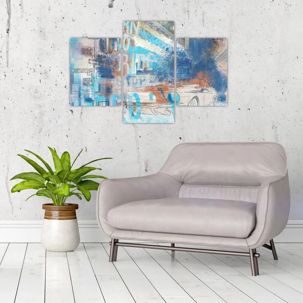Tablou - Născut să călătorească (90x60 cm)