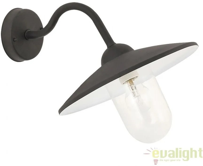 Aplica de perete de exterior, finisaj negru mat, IP44 Vigo 8686 RX