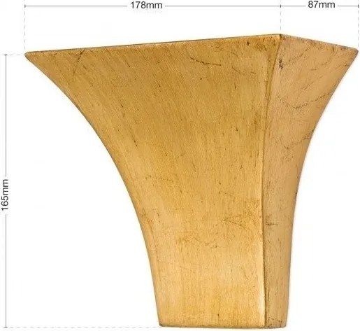 Aplica de perete Baton WA 2-1160/1 alt-gold OR