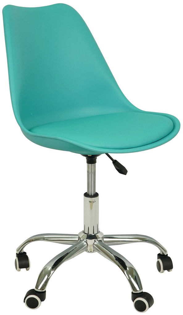 OFERTA Scaun de birou turcoaz MILANO II. calitate secundara