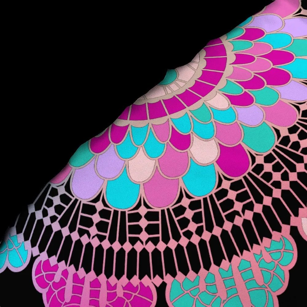 Lenjerie de pat neagră din bumbac pentru pat de o persoană 140x200 cm Porte Bonheur – douceur d'intérieur