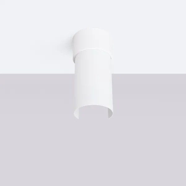 Plafonieră Sollux SL.1673 FLASH 1xE27/15W/230V alb