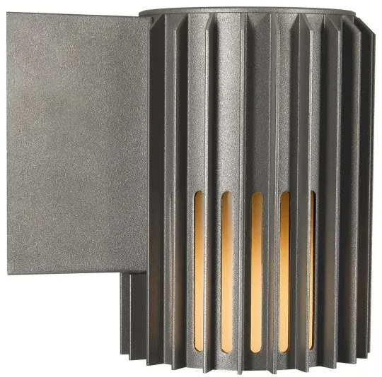 Aplică de exterior Nordlux ALUDRA 1xE27/15W/230V antracit