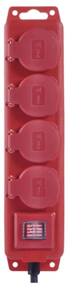 Prelungitor GUM 4P 3m IP44