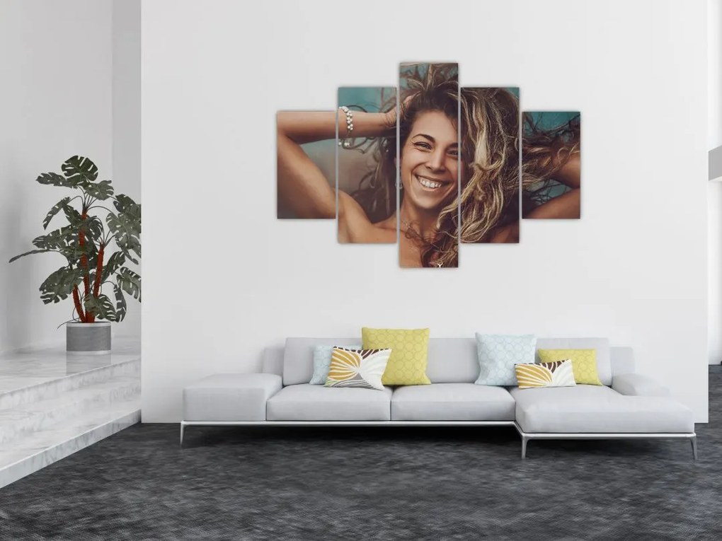 Tablou - Portretul unei femei tinere (150x105 cm)