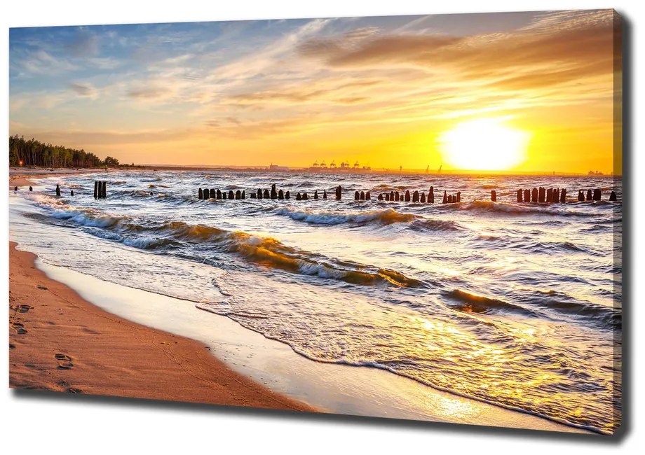 Tablou pe pânză Sunset beach