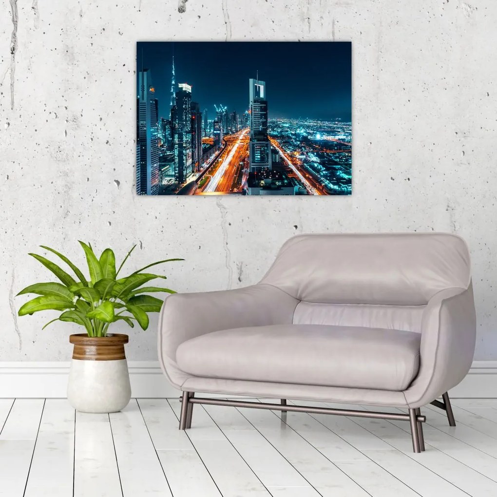 Tablou - Noaptea la Dubai (70x50 cm)