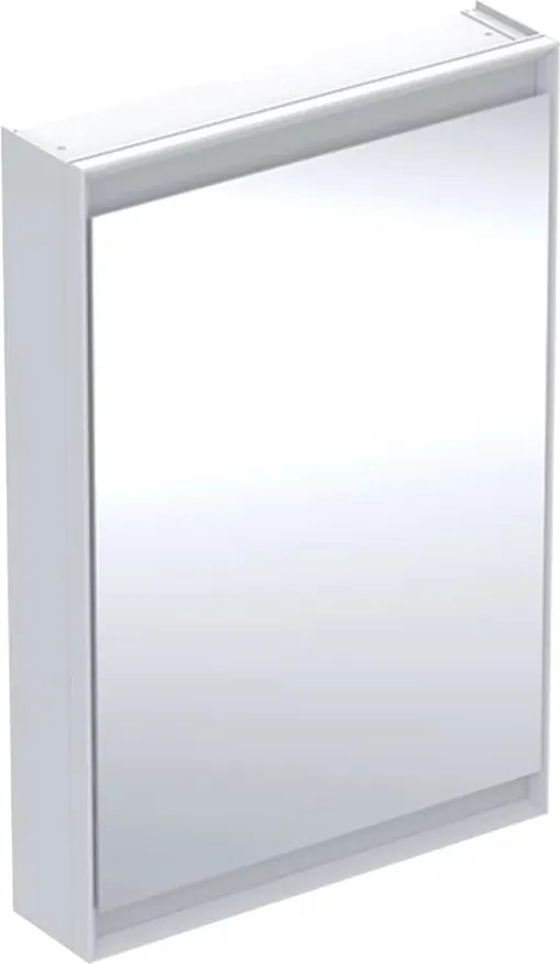 Dulap cu oglinda Geberit One ComfortLight stanga 60 cm alb