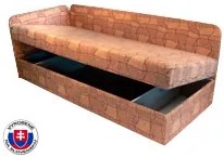 Pat de o persoană (canapea) 80 cm Eda 4/1 (cu saltea sandwhich) (S). 774107