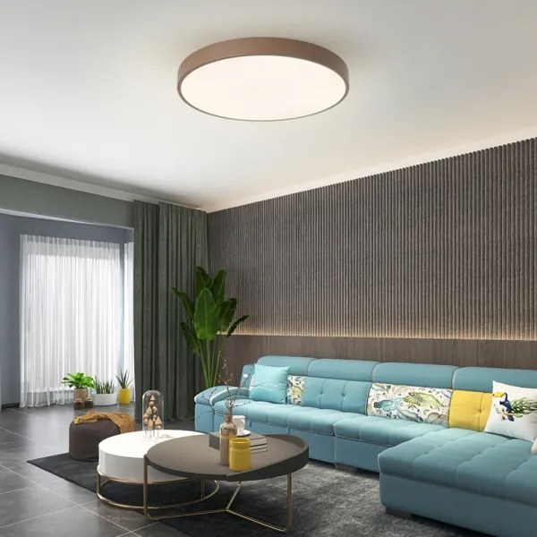 Brilagi - Plafonieră LED POOL LED/60W/230V 3000/4000/6000K 60 cm maro