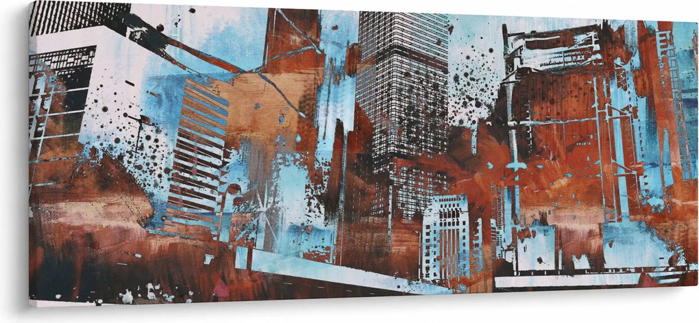Tablou - Zgârie-nori (120x50 cm)