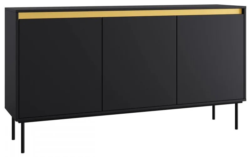 Dulap Gelean 3D (Negru + auriu) . 1105919