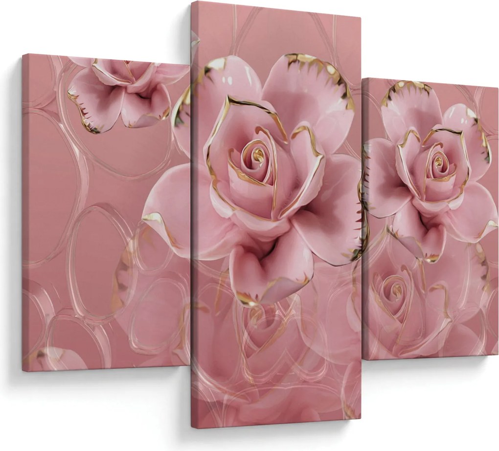 Tablou - Decor floral (90x60 cm)