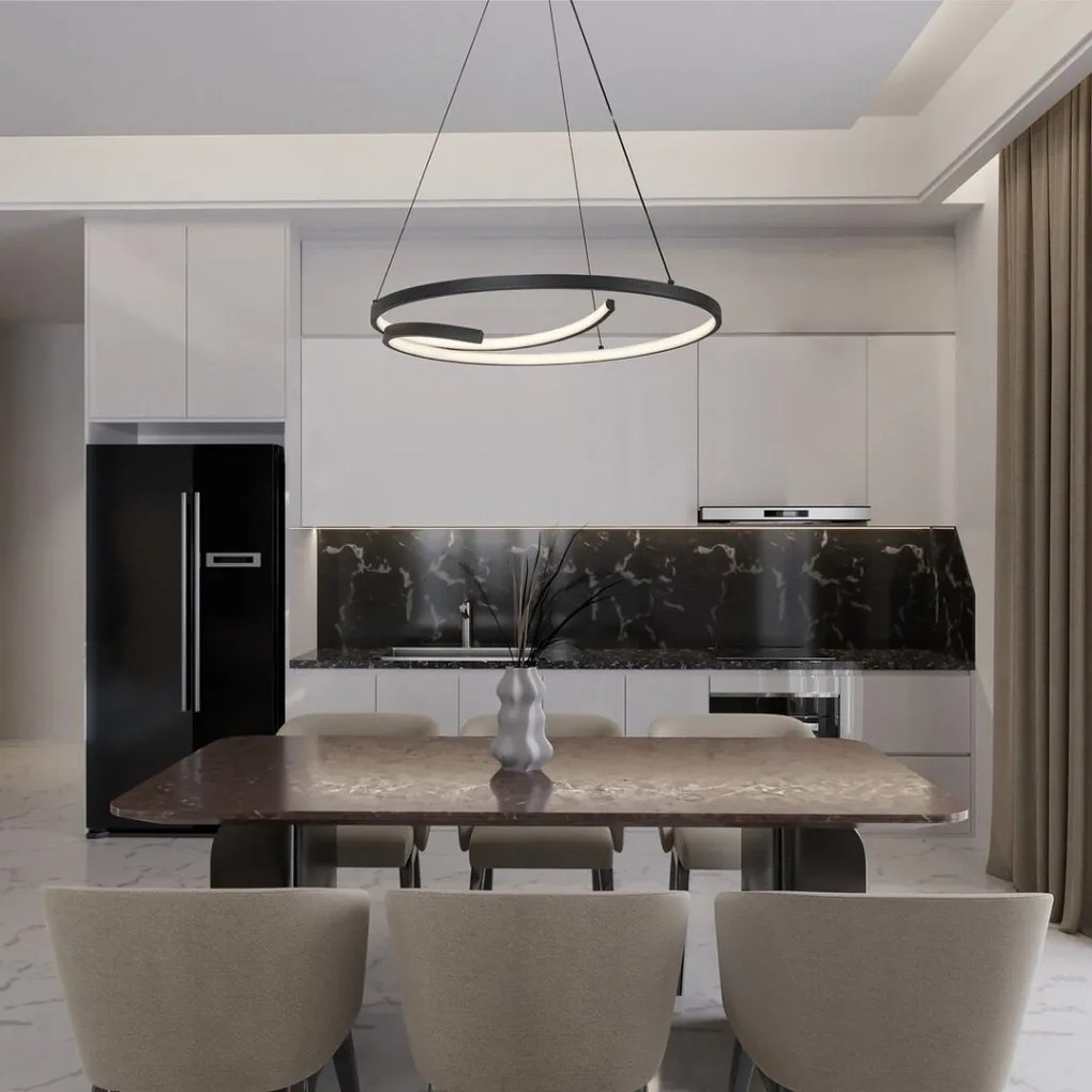 Lustra LED suspendata stil minimalist Niloo