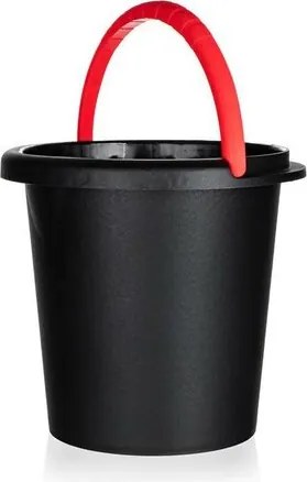 Găleată Brilanz din plastic 10 l, neagră