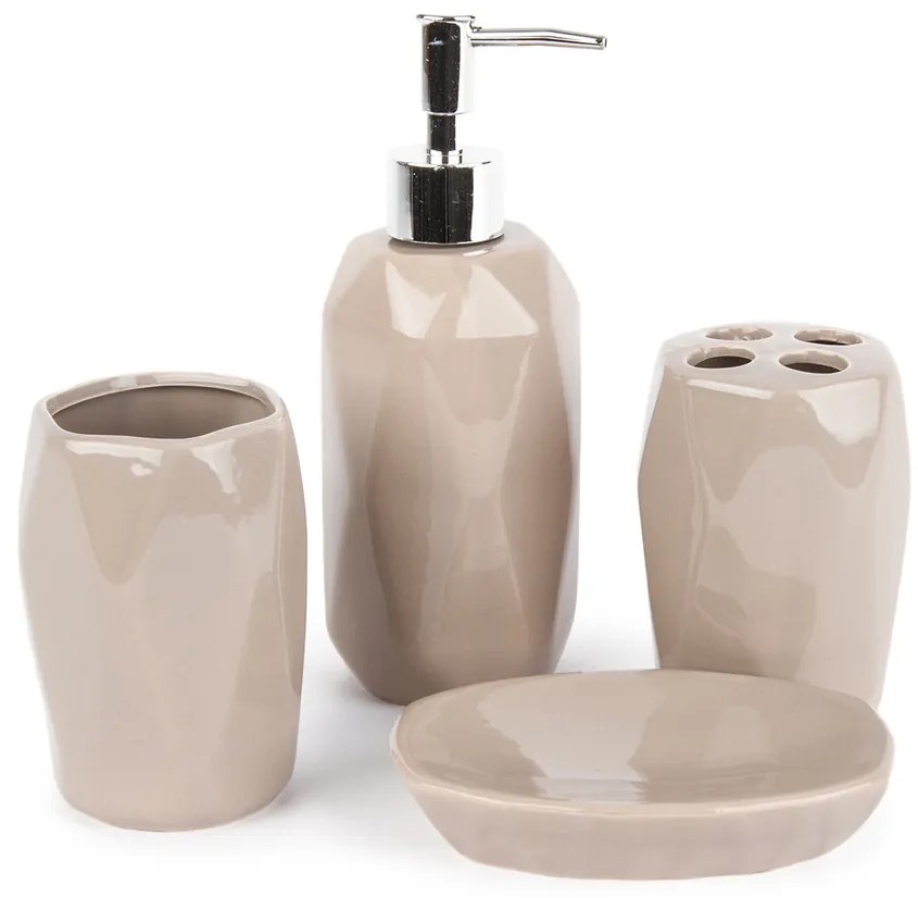 Set de accesorii baie Dolomit bej