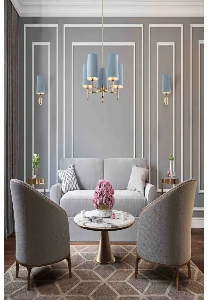 Aplică PONTE 1xE27/15W/230V Argon 4727