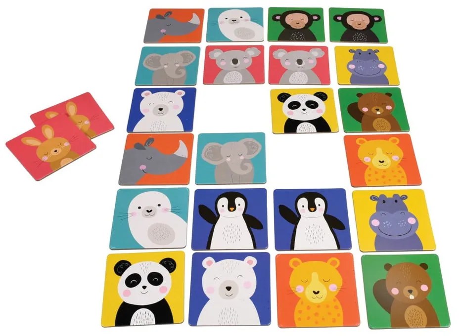 Joc de memorie Rex London Animal Friends
