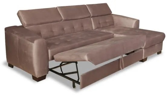 Coltar extensibil Karma Dreapta, 5 Locuri, Maro, 291 x 177 x 86 Cm