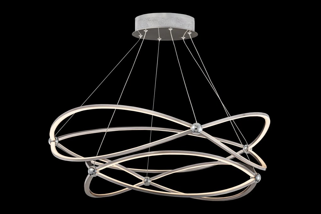 Suspensie Weave Maytoni Led, Nickel, MOD062PL-L103CH3K, Germania