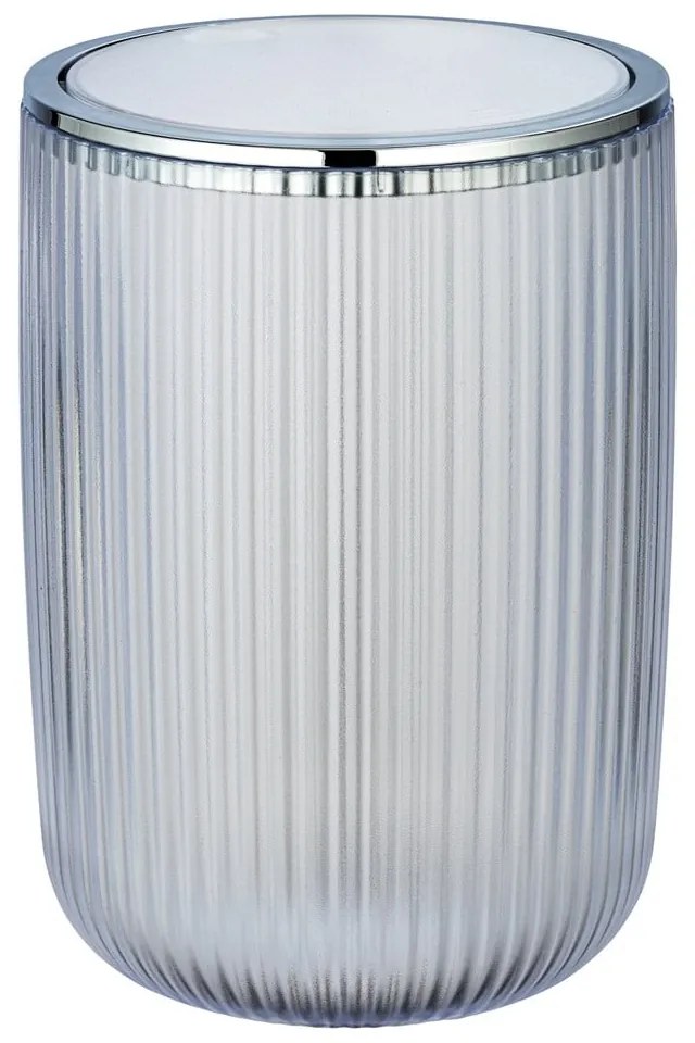 Coș de gunoi Wenko Acropoli, 5,5 l, transparent