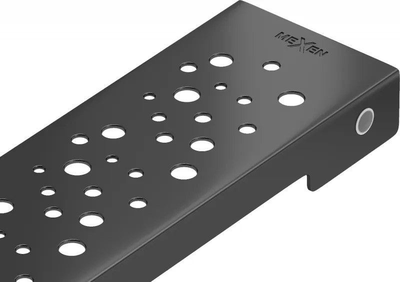 Mexen Flat M12 mască pentru scurgere liniară 100 cm, negru - 1721100