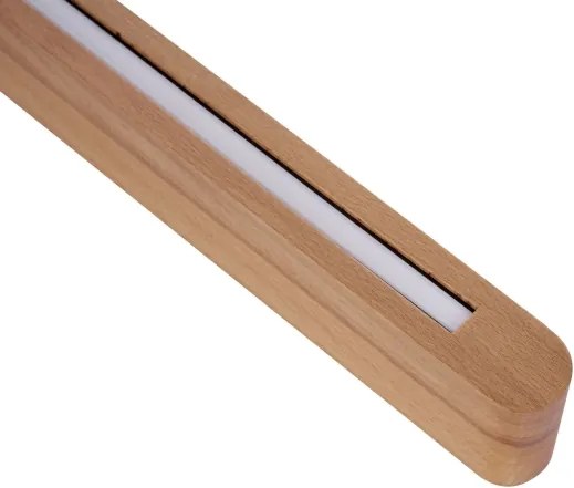 BRILAGI - Lustră LED suspendată pe cablu GARDALINE LED/90W/230V 120 cm stejar