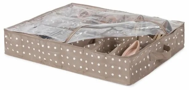 Organizator pantofi pentru 12 perechi 76 x 60 x 15 cm, maro