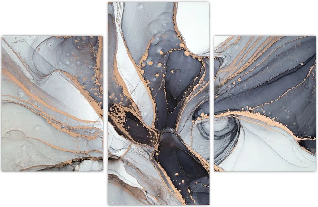 Tablou - Marmură gri (90x60 cm)